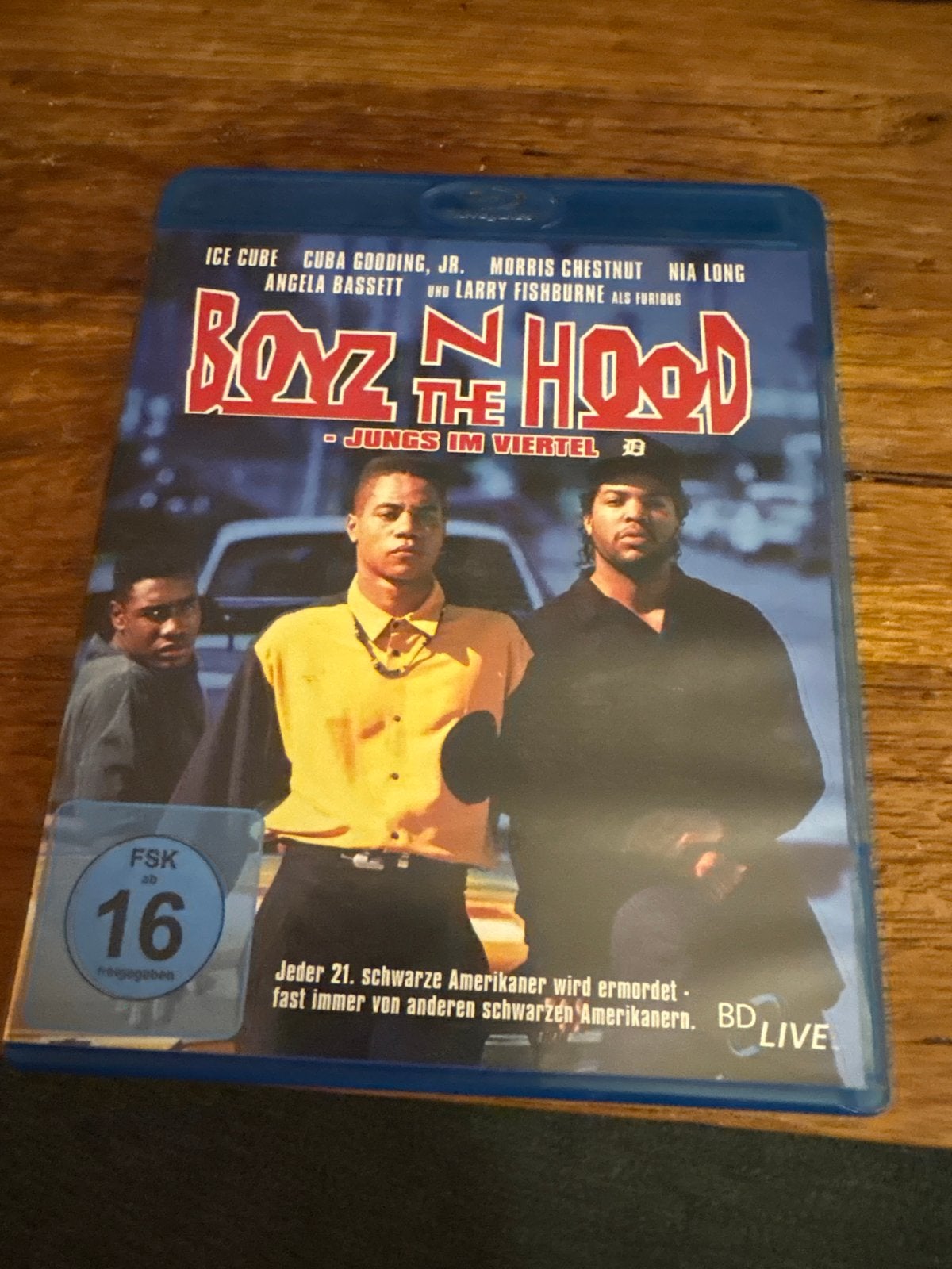 Boyz N the Hood - Blu-ray (Duitse import) met NL Subs, Cd's en Dvd's, Vanaf 16 jaar, Nederlands, Film, Drama