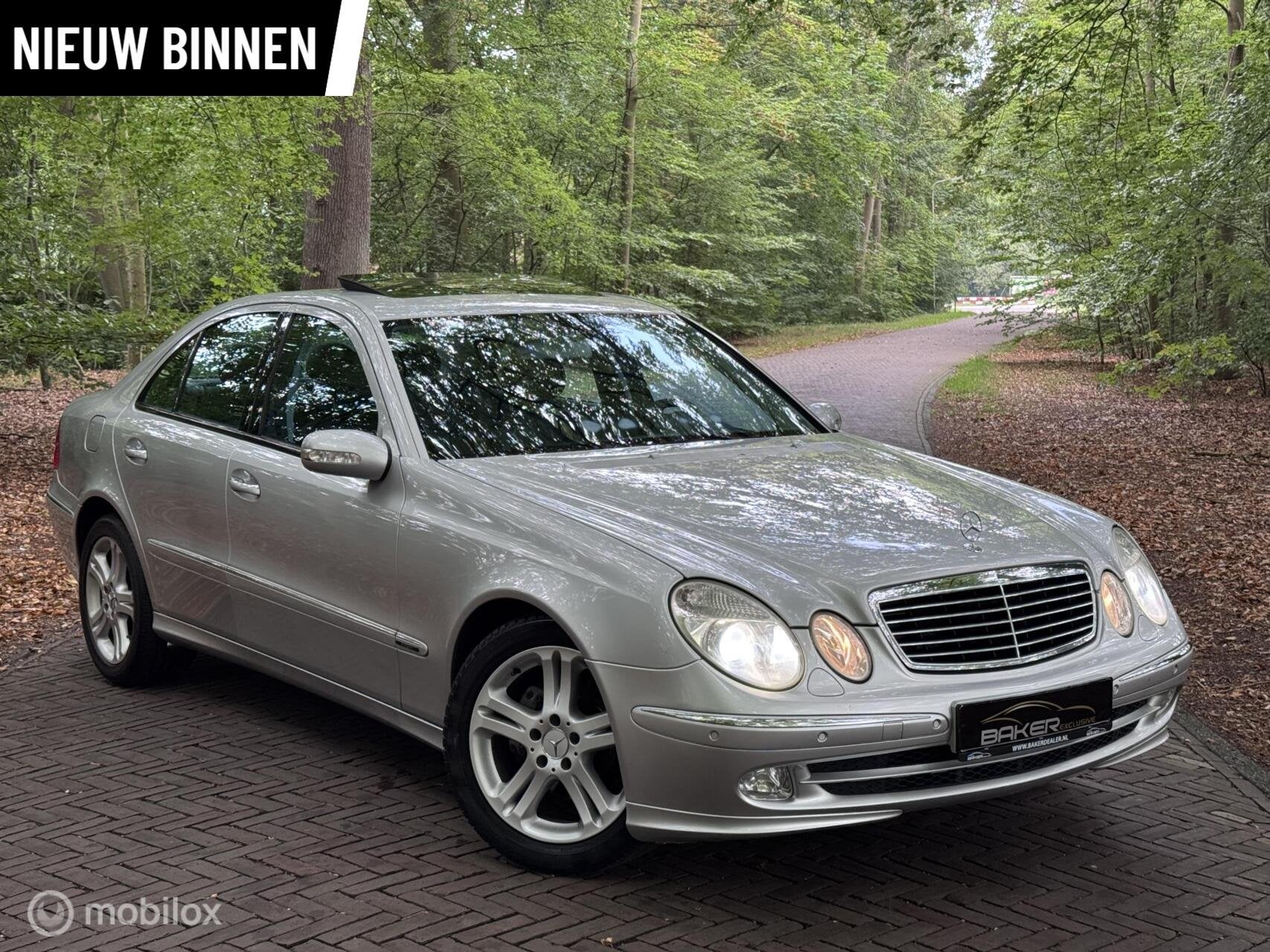 Mercedes E-klasse 320 Avantgarde ~ Youngtimer ~ Xenon ~ Lede, Auto's, Automaat, Achterwielaandrijving, Gebruikt, Euro 4