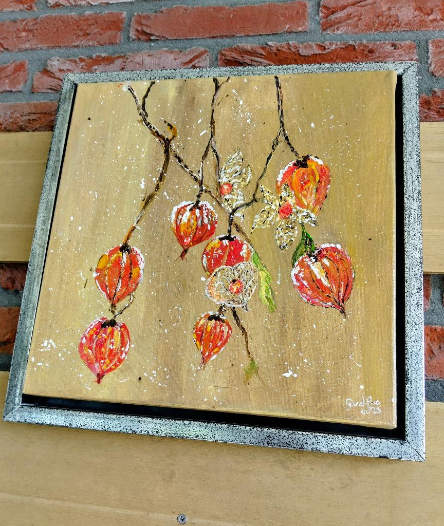 Lampionplanr acryl 30x30, Ophalen