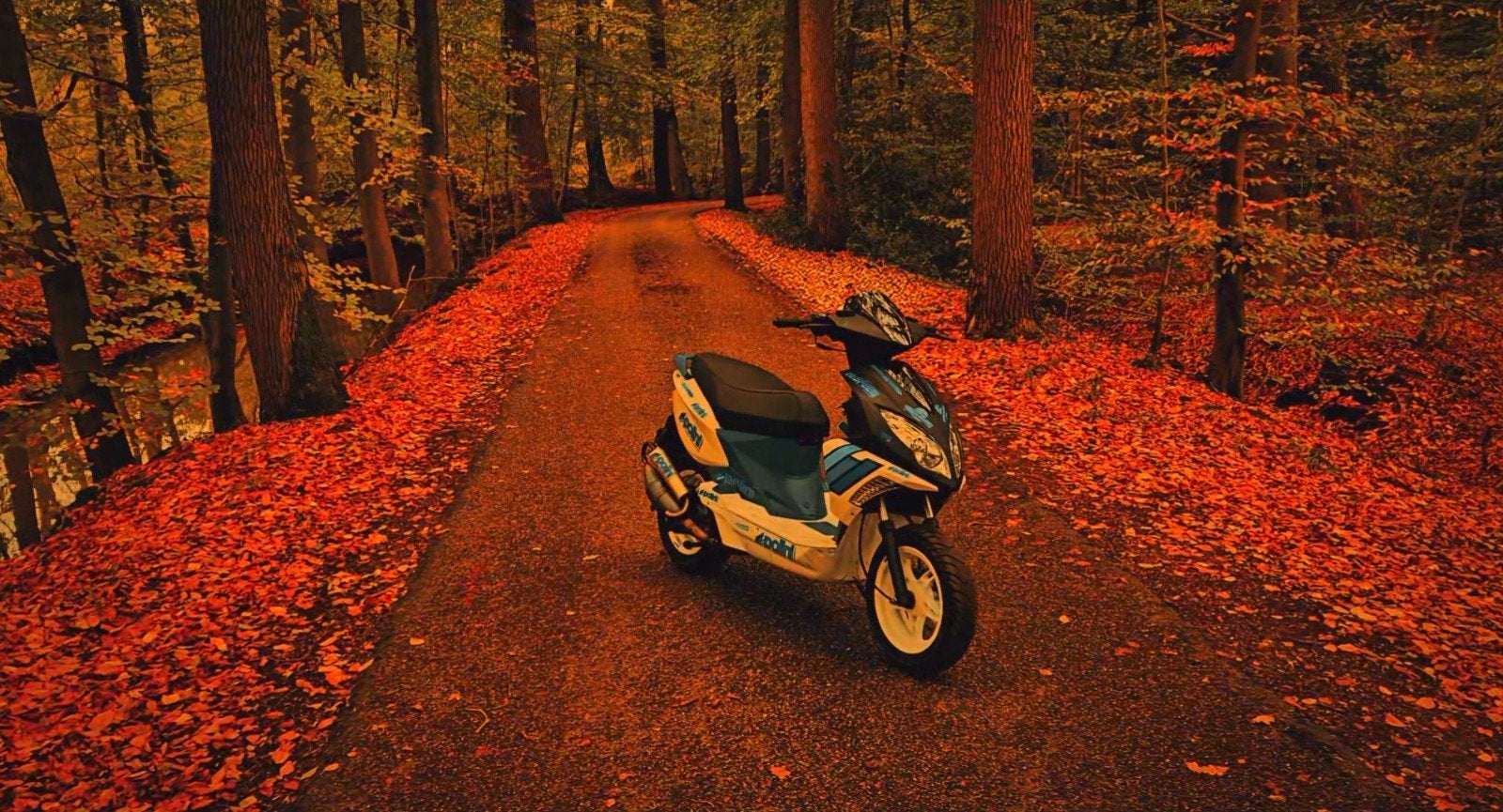 keeway f-act evo 2t scooter 50cc polini custom (OOK TE RUIL), Ophalen, Tweetakt, Overige modellen