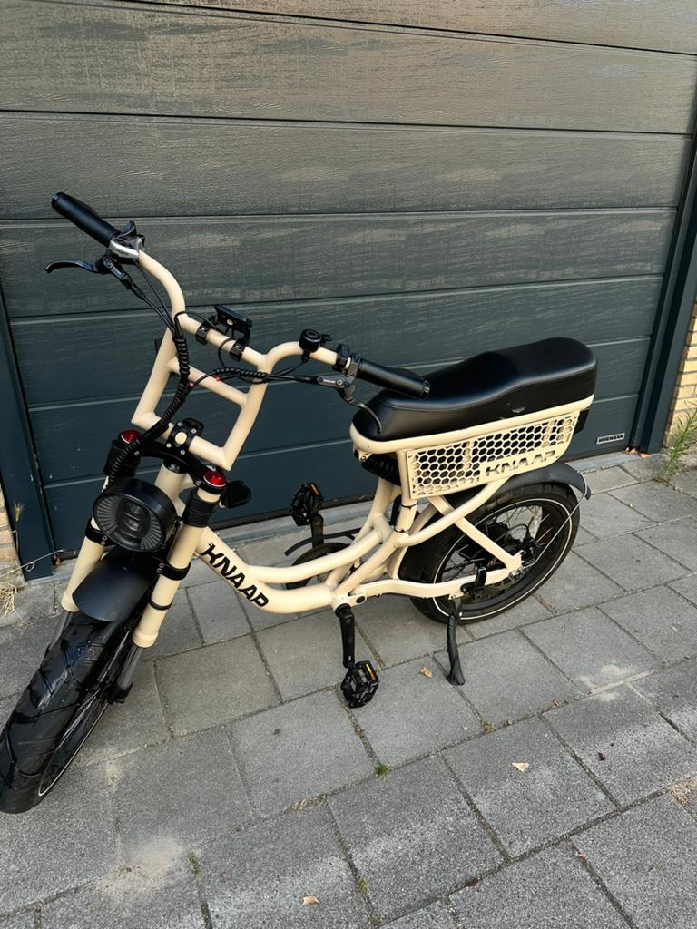KNAAP LON Fatbike – Zandkleur / beige, 59 cm of meer, Ophalen, Gebruikt, Overige merken