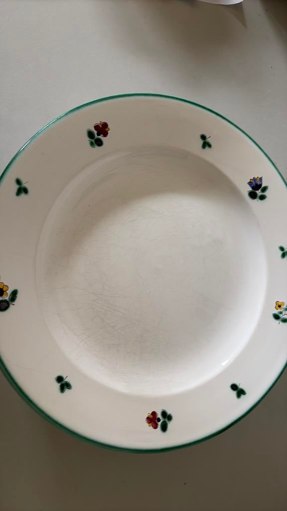 Gmundner keramiek. 4 dinerborden ., Ophalen of Verzenden
