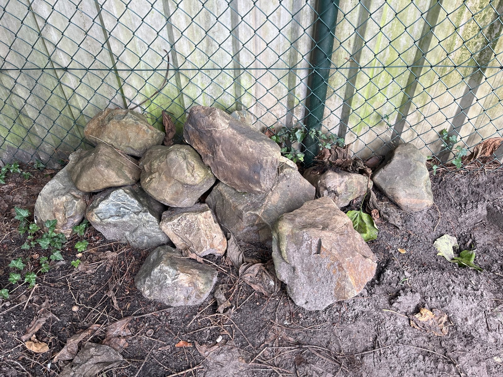 Decoratieve rotsen voor de tuin, Ophalen, Overige materialen, Gebruikt, Kei