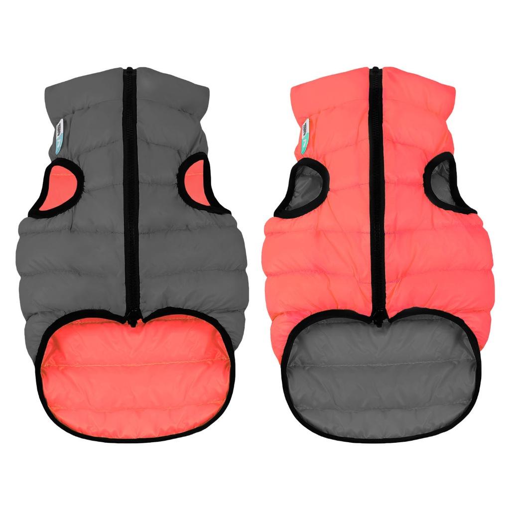 AiryVest Versatile Hondenjas Omkeerbaar M50 Coral-Grey -50%!, Ophalen of Verzenden, Nieuw, Hondenjas