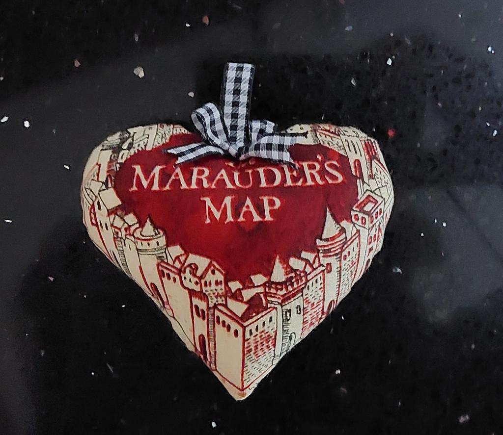 nieuw- hanger/ hartje Maurauders Map Harry Potter, Ophalen of Verzenden, Nieuw, Overige typen