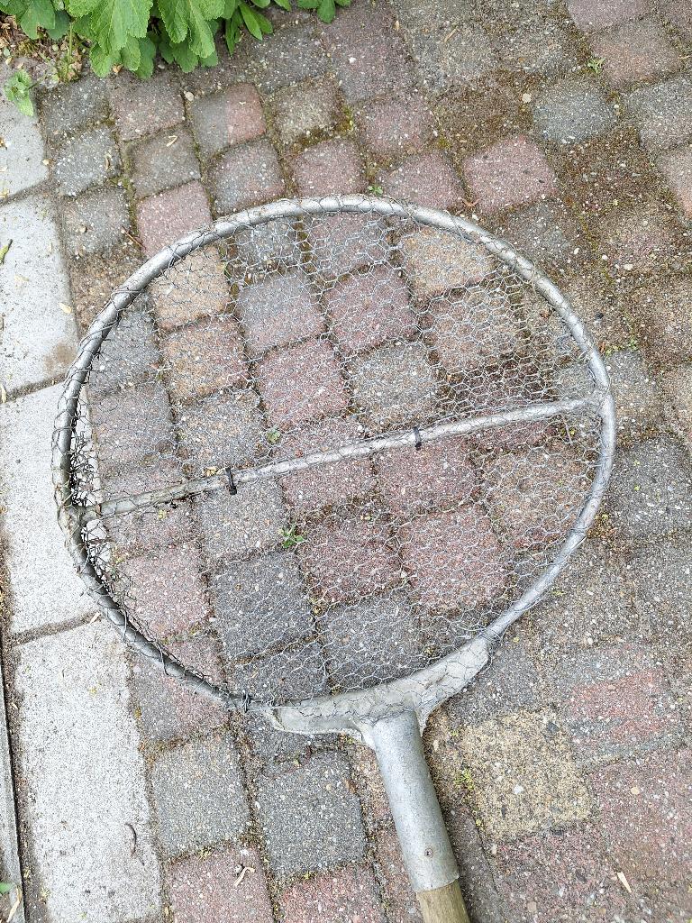 Schepnet met lange steel 2,65 meter, Ophalen, Gebruikt