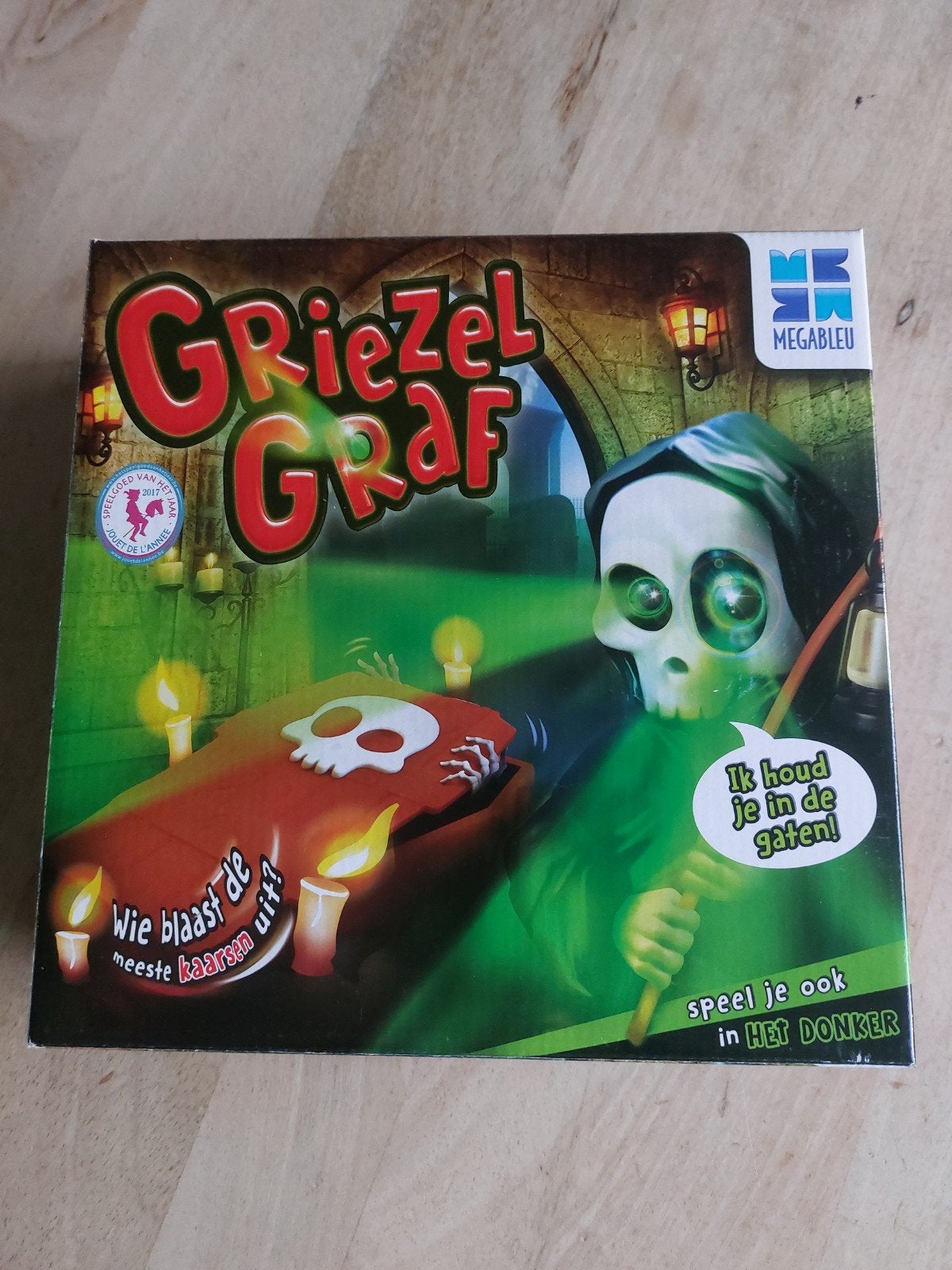 Griezel Graf Spel - perfect voor Halloween, Een of twee spelers, Ophalen of Verzenden, Nieuw, Megableu