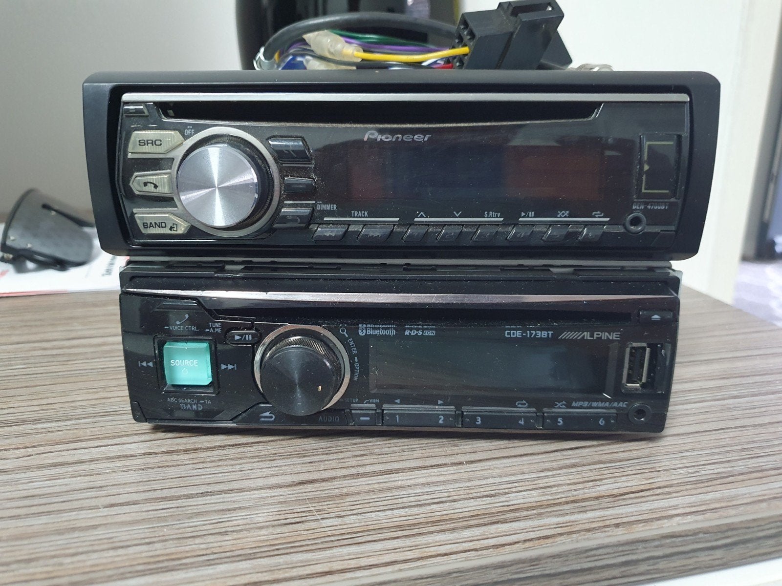 Autoradio met bleutooth, Auto diversen, Autoradio's, Ophalen of Verzenden, Zo goed als nieuw