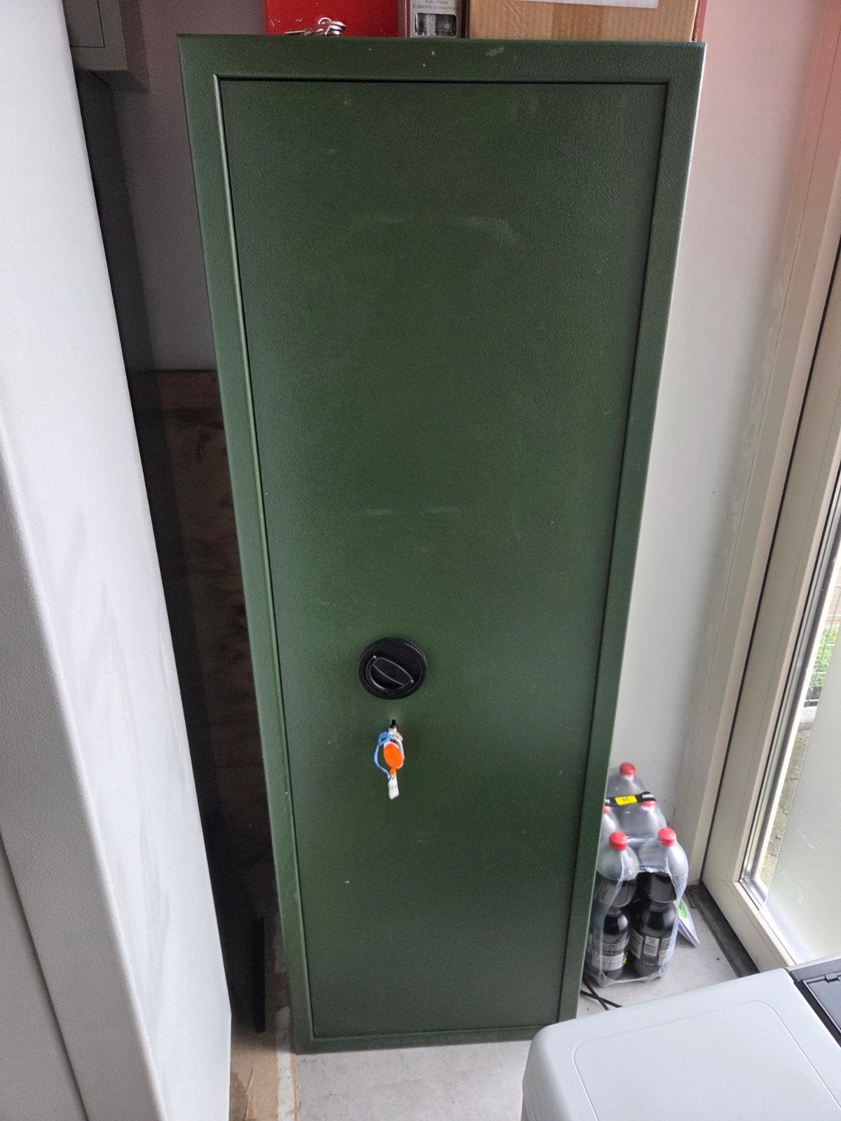 Wapenkluis voor geweren en handwapens, Ophalen, Gebruikt
