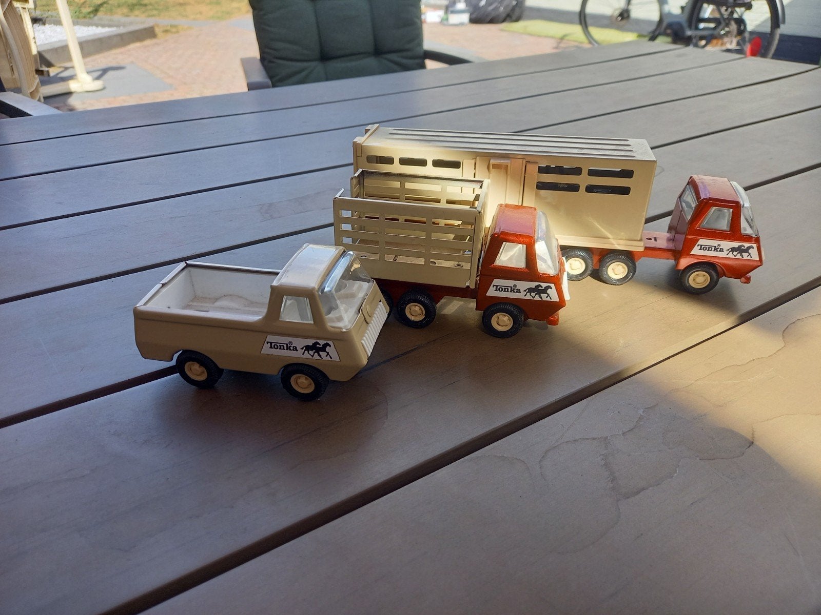 tonka autos, Ophalen of Verzenden, Gebruikt, Auto, Overige merken
