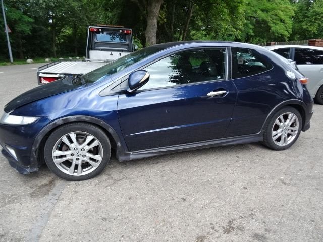 Honda Civic  bj 2006 blauw 3 deurs diesel voor demontage, Honda, Gebruikt, -, -