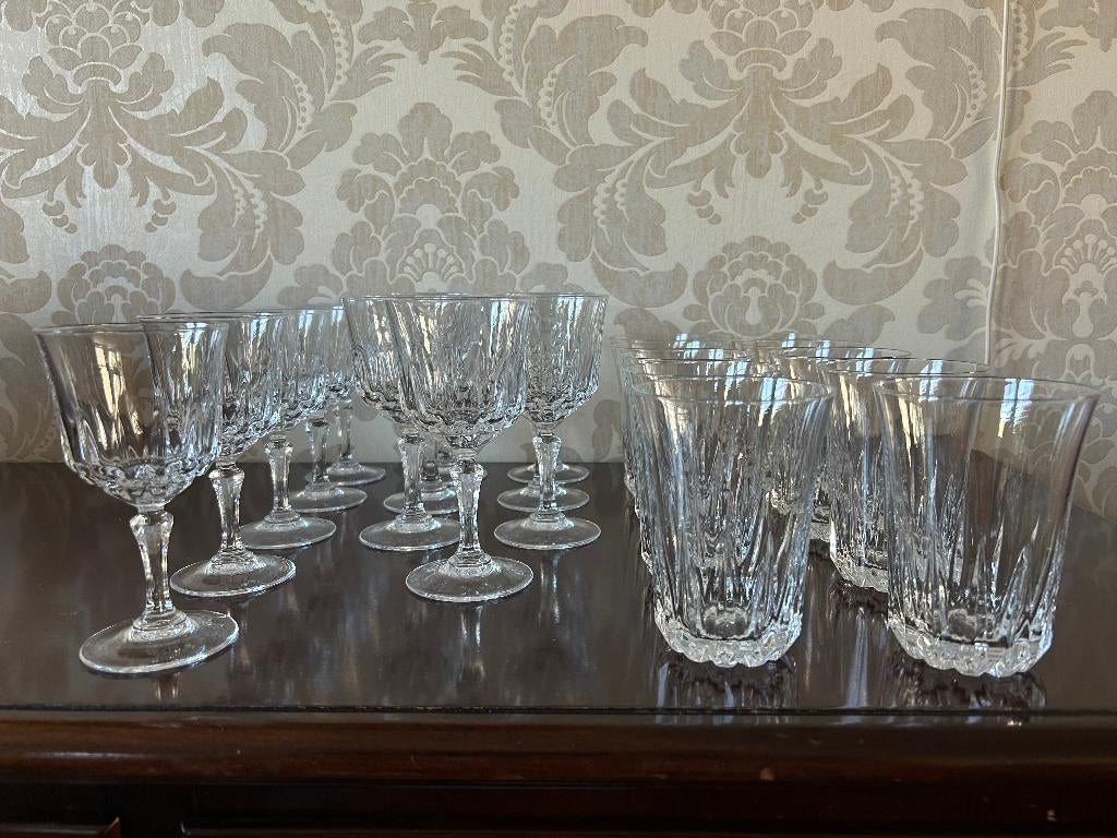 kristallen drinkservies, Antiek en Kunst, Antiek | Glas en Kristal, Ophalen of Verzenden