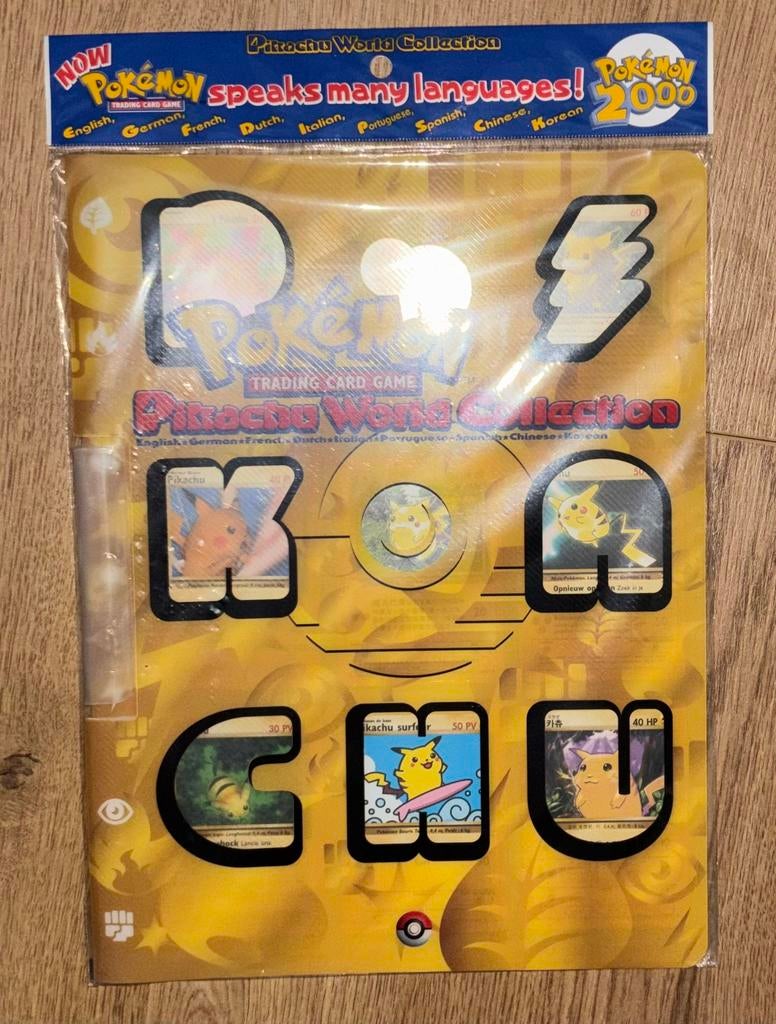 Pikachu world collection 2000 sealed, Ophalen, Zo goed als nieuw