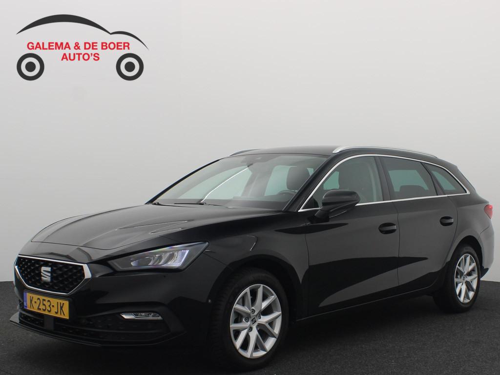 SEAT Leon Sportstourer 1.5 TSI Style Launch Edition TREKHAAK, Stof, 4 cilinders, Leon, Zwart