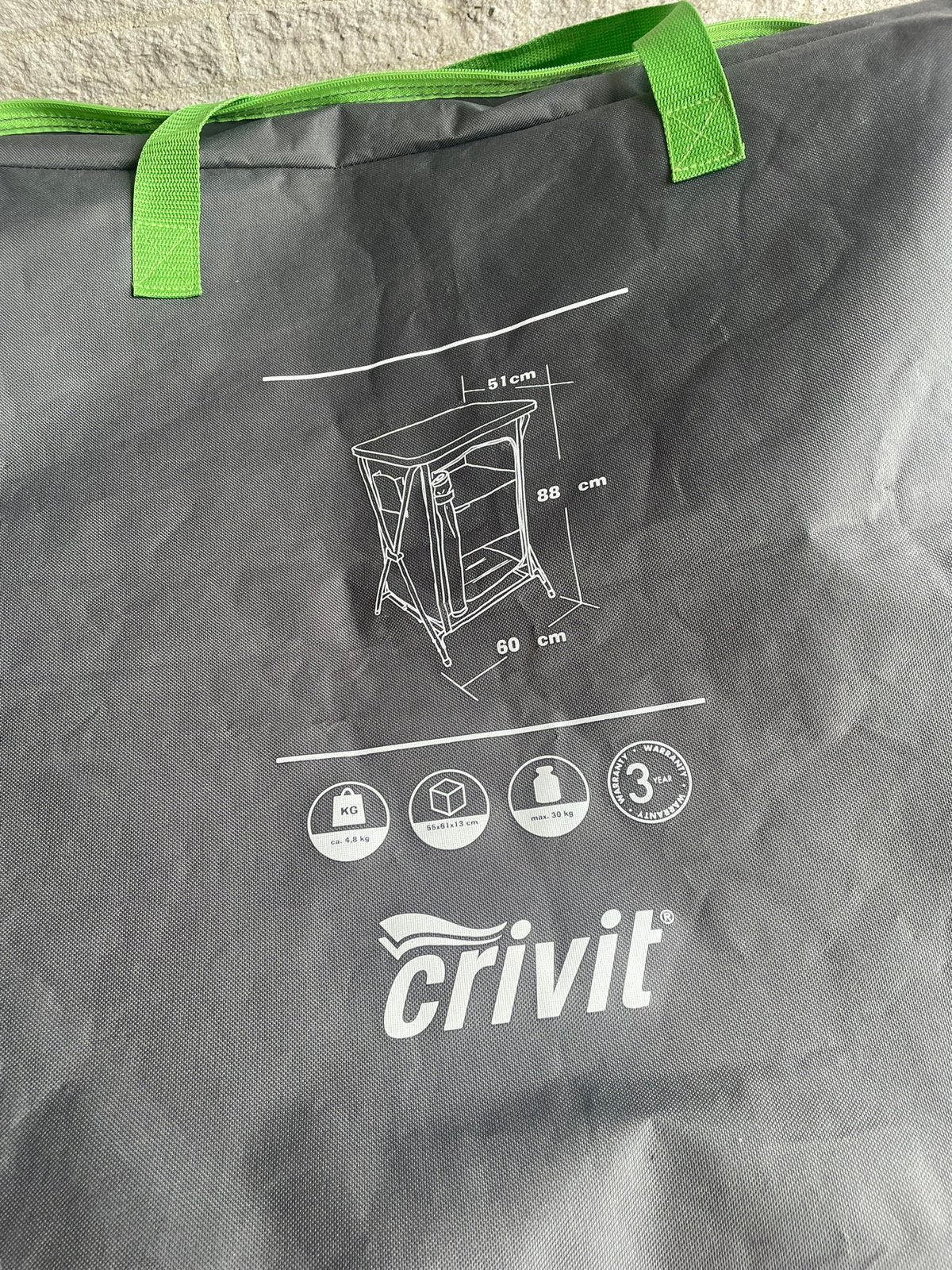 Camping kast crivit, Ophalen, Zo goed als nieuw