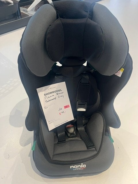 Nania Racer autostoel grey, Autogordel, 22 t/m 36 kg, Nieuw, Ophalen