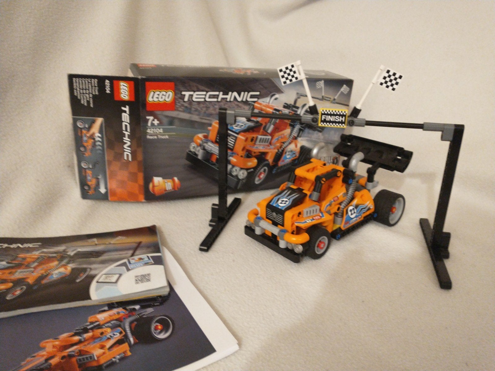 Lego 42104 racetruck zie omschrijving, Kinderen en Baby's, Lego, Ophalen of Verzenden, Zo goed als nieuw, Technic