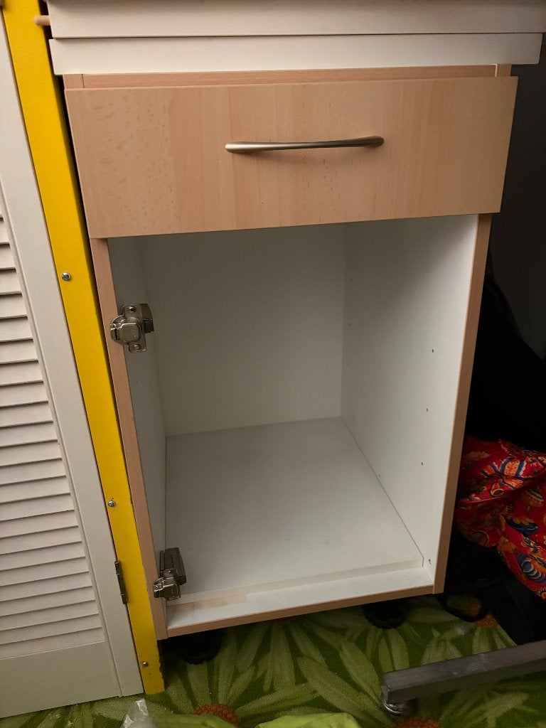 Keukenkast gratis, Ophalen, Bruin, Nieuw, 50 tot 100 cm