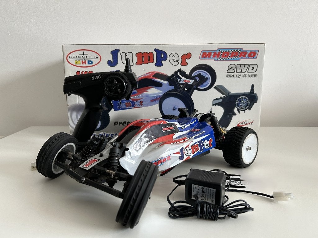 MHD Jumper 2,4ghz 1/10 rc auto, Hobby en Vrije tijd, Elektro, Gebruikt, Auto offroad, Ophalen of Verzenden