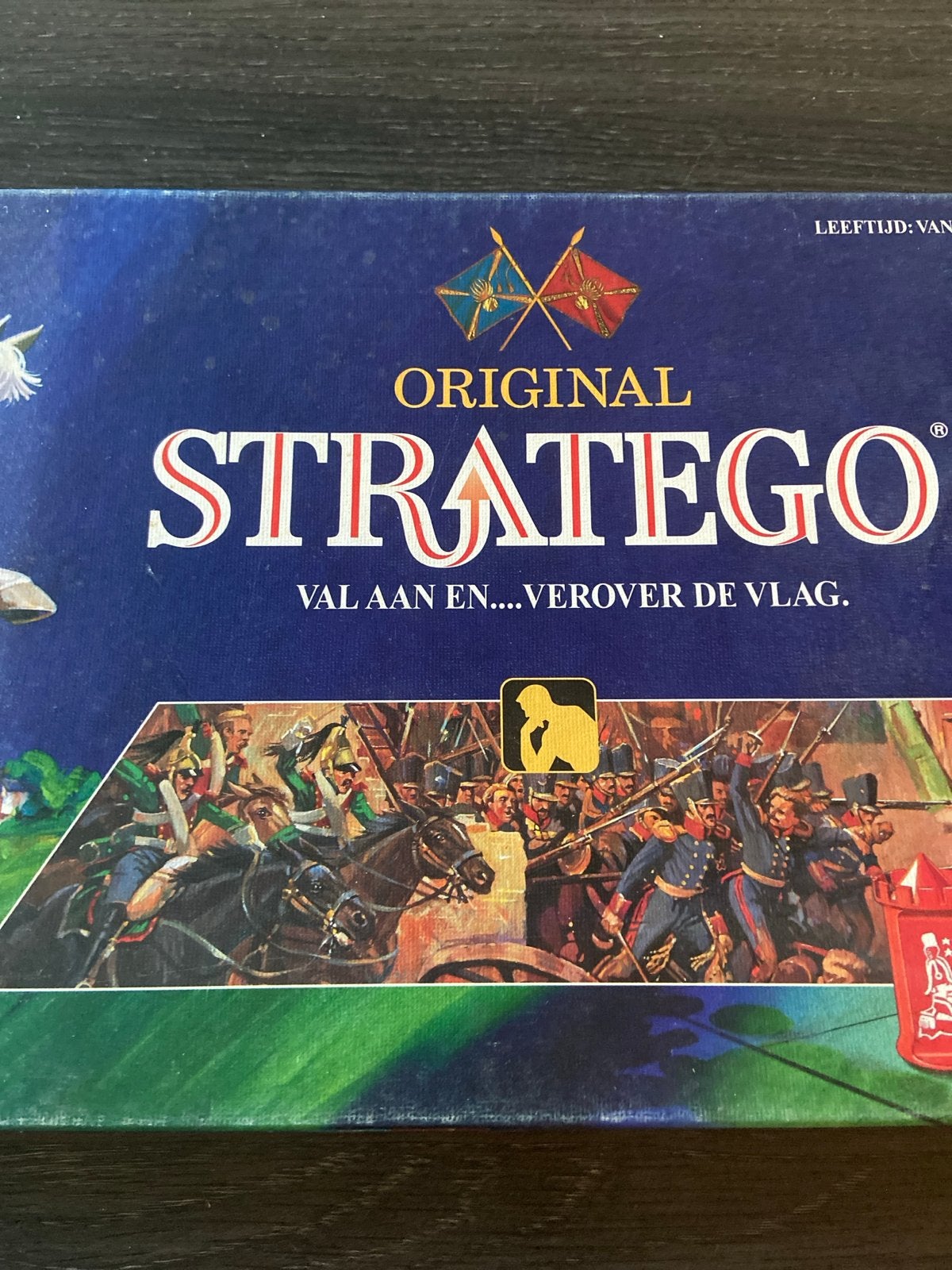 Stratego Bordspel - Mist 1 blauwe verkenner, Een of twee spelers, Ophalen of Verzenden, Gebruikt