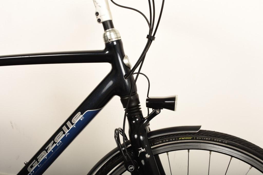 Gazelle Ultimate T1I 400WH Heren Blauw glans 57cm 2016, Fietsen en Brommers, Elektrische fietsen, Gebruikt, -, - 0
-, NL, -