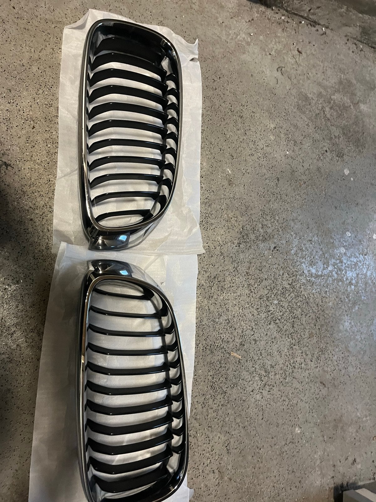 BMW Nieren Grill Glanz Zwart F30 F31 F35 F80 F32 F33 F36, Gebruikt, Voor, Ophalen of Verzenden, Bumper