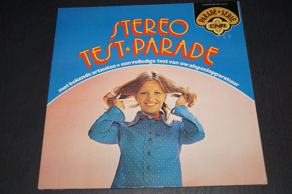 LP Stereo Test Parade - krasvrij 1759, Ophalen, LP, Pop, Zo goed als nieuw