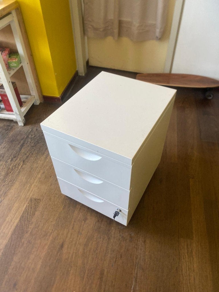 IKEA ERIK Drawer unit, Huis en Inrichting, Kasten | Roldeurkasten en Archiefkasten, Minder dan 50 cm, Ophalen of Verzenden, Zo goed als nieuw