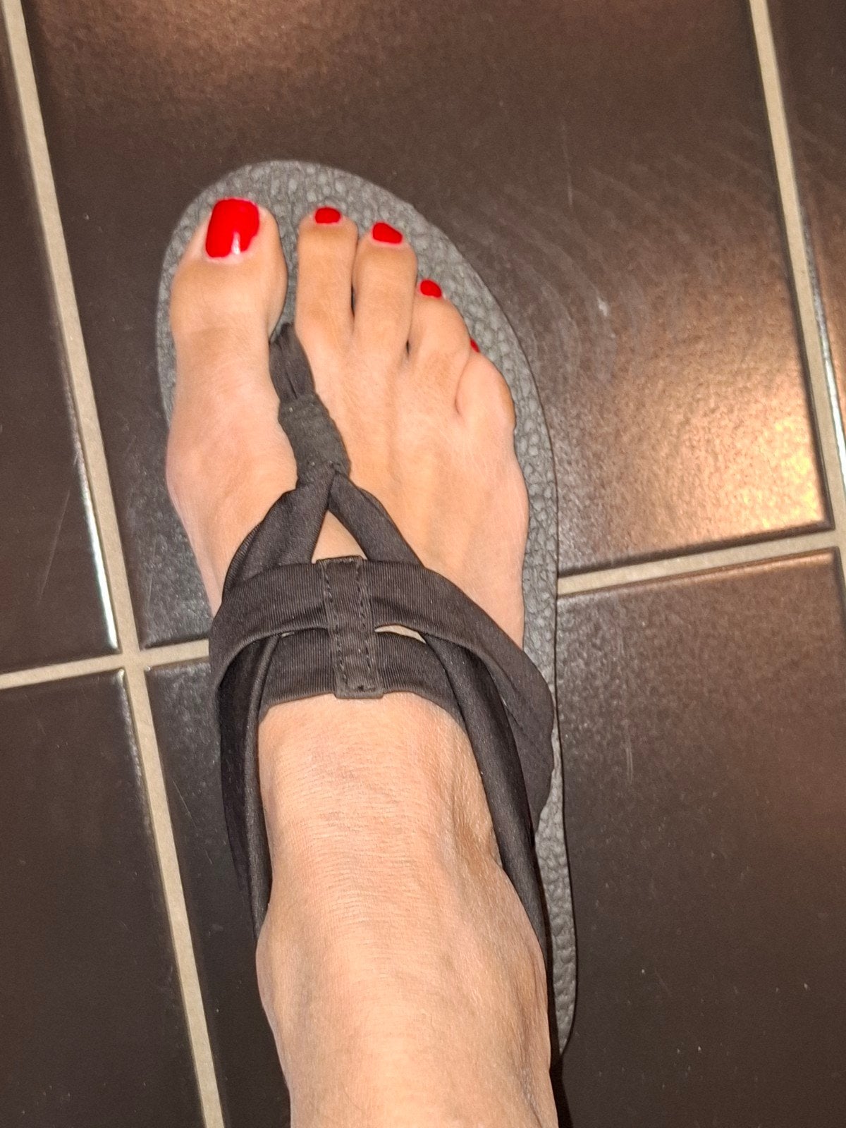 Skechers Yoga Foam Slippers - Maat 38, Slippers, Skechers, Zwart, Ophalen of Verzenden