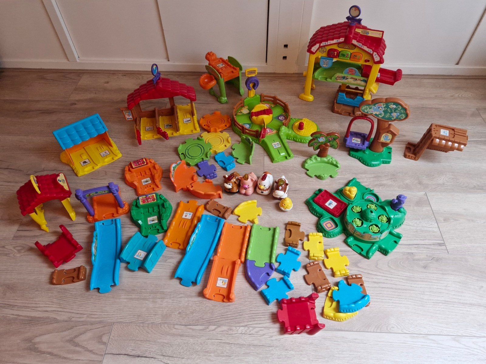 Toet toet auto's boerderij (grote set), Kinderen en Baby's, Ophalen, Zo goed als nieuw, 2 tot 4 jaar