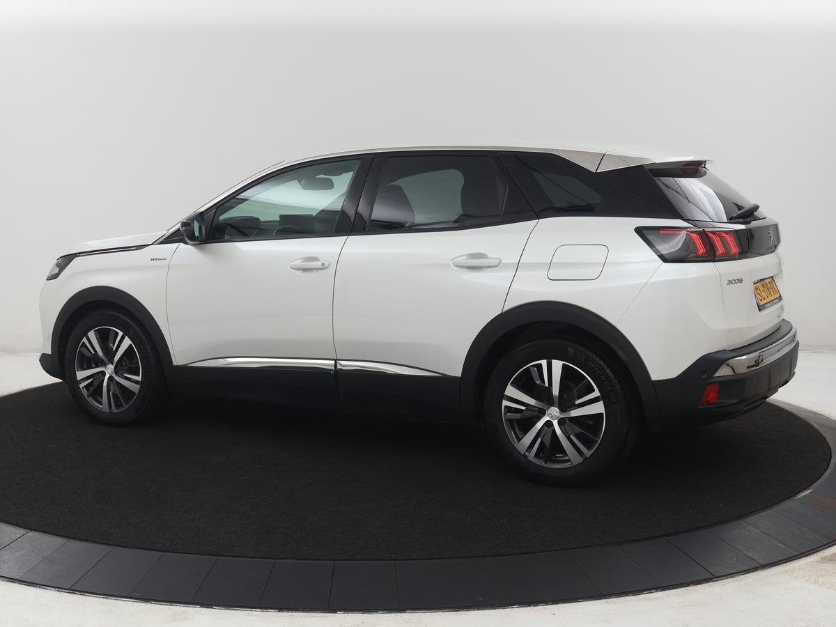 Peugeot 3008 1.6 HYbrid 225 Allure Pack Business | SOH 98.4%, Euro 6, Leder en Stof, Wit, Plug-in hybride