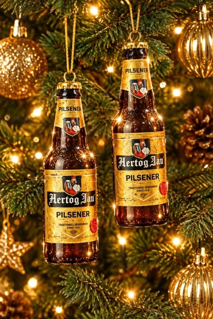 Set van 4x Hertog Jan Kerstornament – Kerstballen – Pilsener, Verzenden, Nieuw