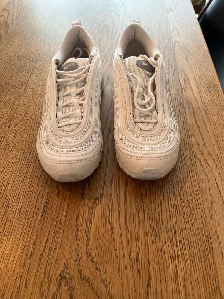Nike Air Max 97 Triple White - Maat 37,5, Kleding | Dames, Schoenen, Gedragen, Sneakers of Gympen, Wit, Ophalen of Verzenden