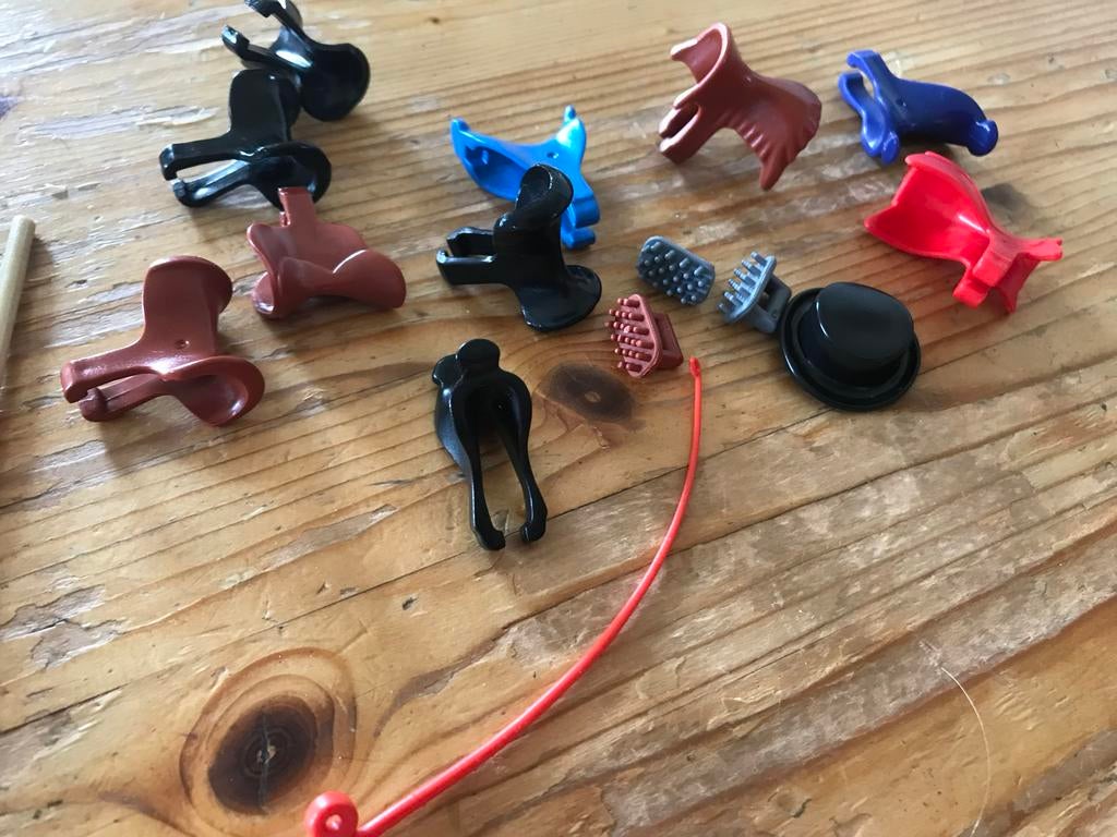 Playmobil paarden, poppetjes en accessoires, Ophalen of Verzenden, Gebruikt, Los playmobil