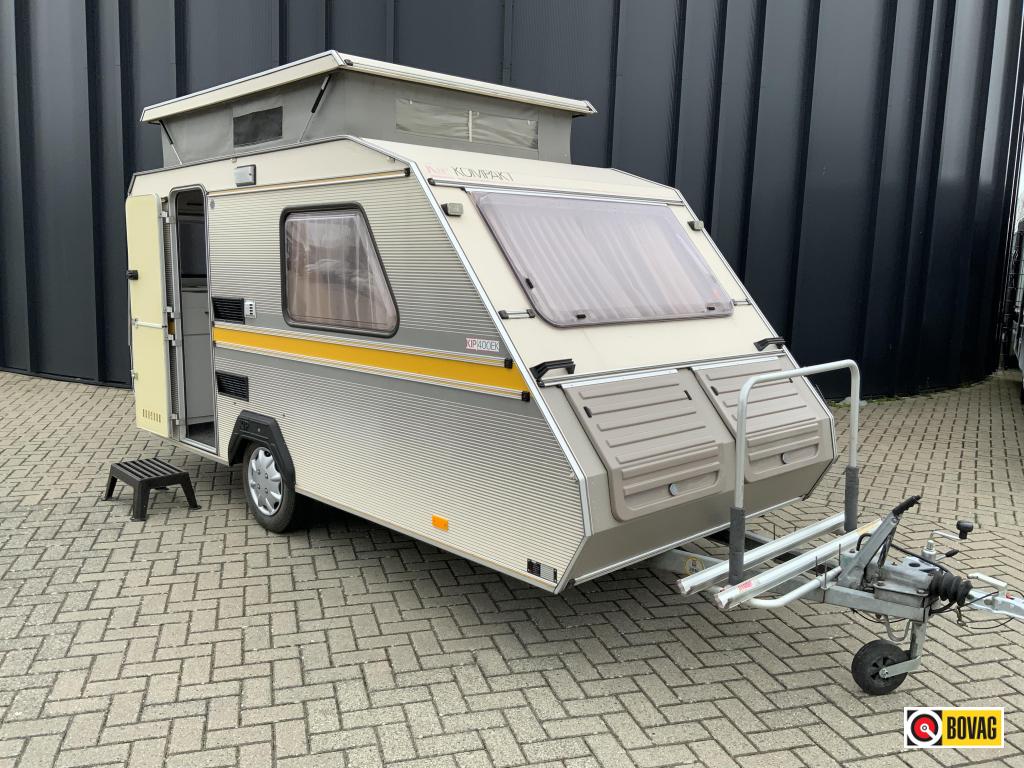 Kip Kompakt 400 EK 2e Pinksterdag open, Caravans en Kamperen, Caravans, Overige typen, Standaardzit, Tot en met 2, Bedrijf