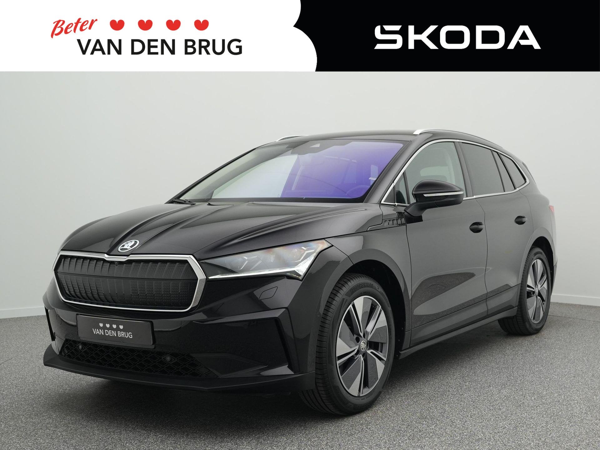 Skoda Enyaq iV 80 Loft 204 pk | Trekhaak | Led Matrix | ACC, Automaat, Achterwielaandrijving, Gebruikt, 80 kWh