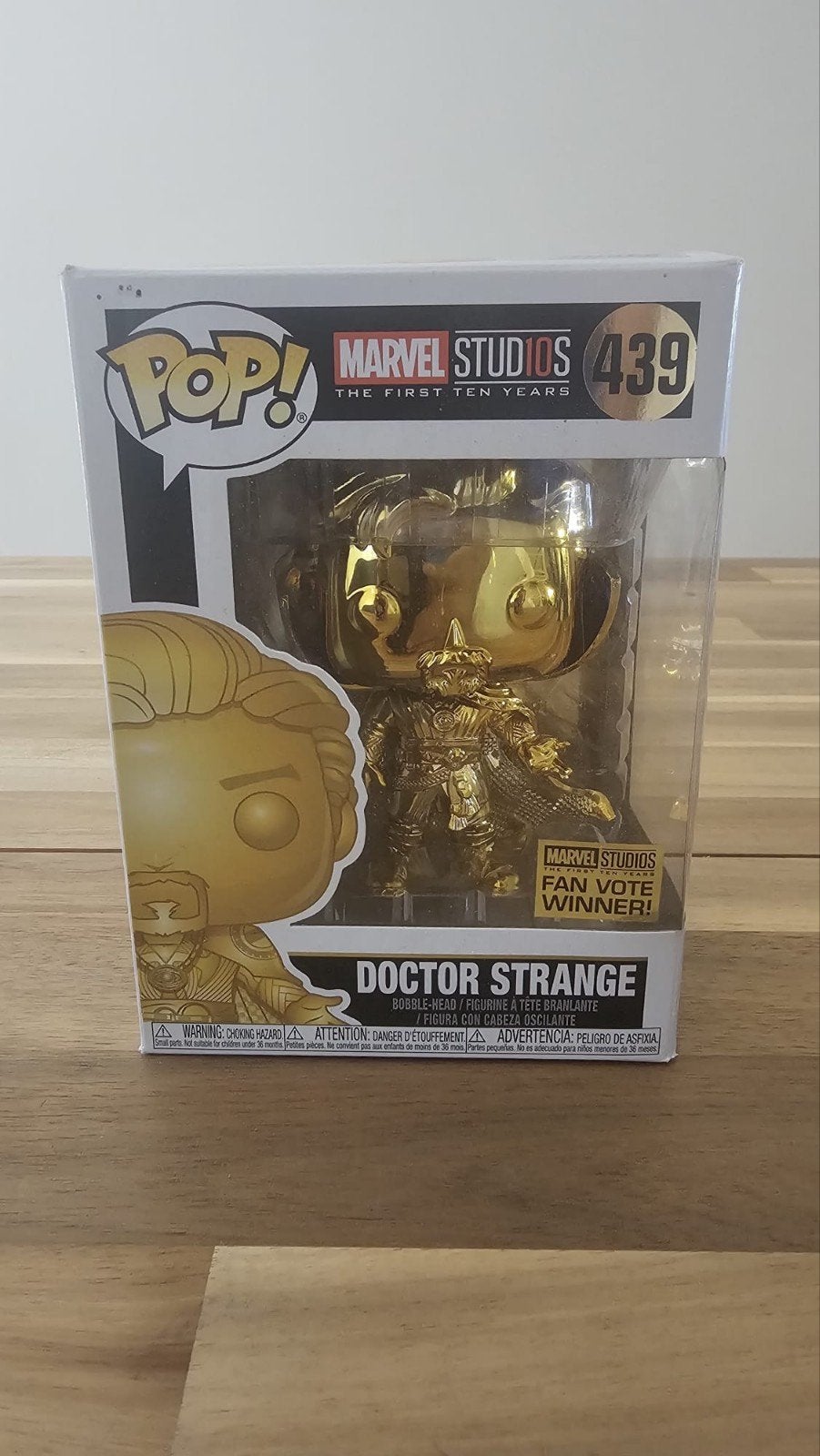 Funko Pop! Marvel Doctor Strange Gouden Editie #439, Ophalen of Verzenden, Zo goed als nieuw