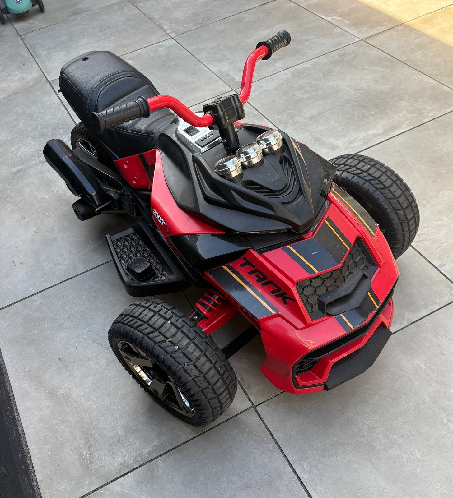 Elektrische kindermotor Spyder 12V rood Cars4Kids, Nieuw