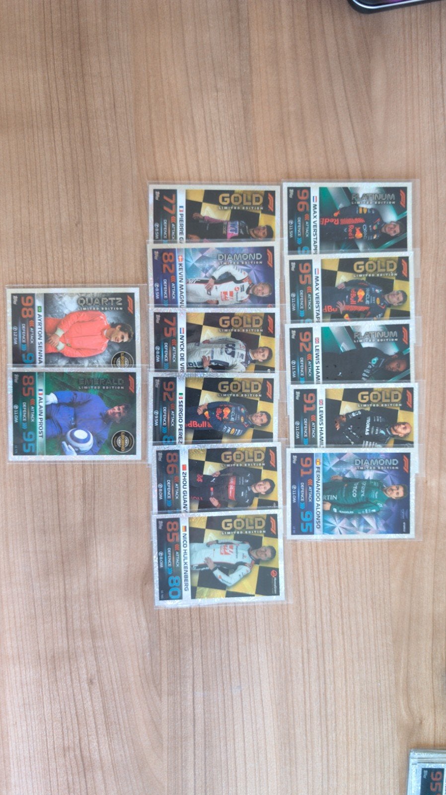 Topps Turbo Attax F1 2023 - 13 verschillende Limited Edition, Ophalen of Verzenden, Zo goed als nieuw