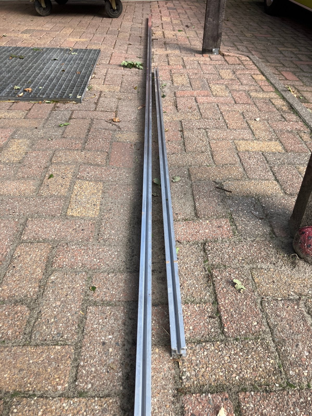 Esdec rail oude model, Ophalen, Nieuw, Aluminium
