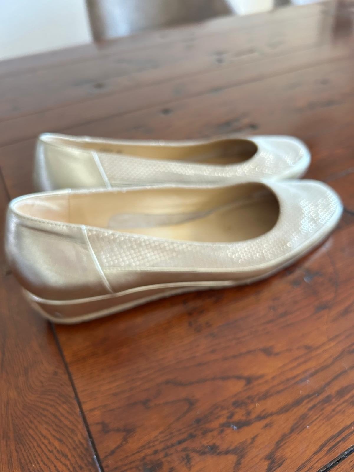 Bagnoli ballerina's maat 40 brons kleur, Overige kleuren, Bagnoli, Gedragen, Ballerina's