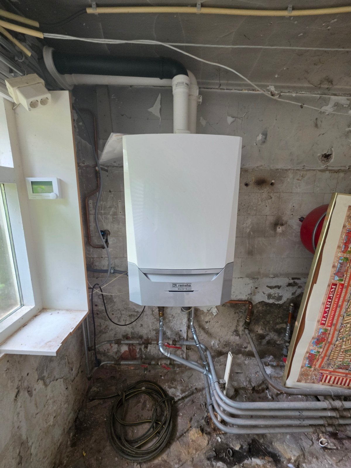 Remeha Quinta Ace 45 HR CV-ketel (2021) | 42 kW, Ophalen, 30 tot 80 cm, Cv-ketel of Combi-ketel, Minder dan 60 cm