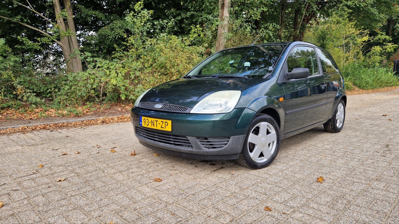 Ford Fiësta 1.3 8V 3DR 2004 Groen, Auto's, Particulier, Te koop