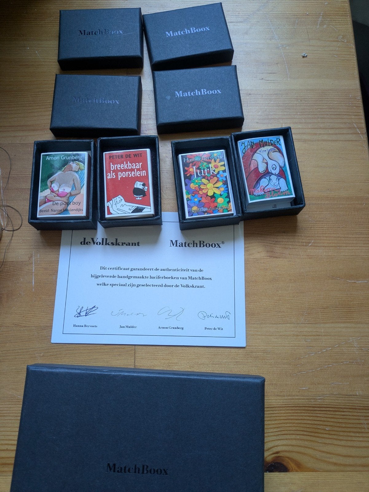 MatchBoox de Volkskrant kunsteditie met certificaat, Verzamelen, Ophalen of Verzenden