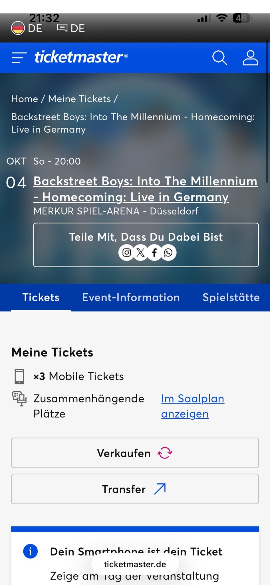 Backstreet Boys 4 oktober, Drie personen of meer, Oktober