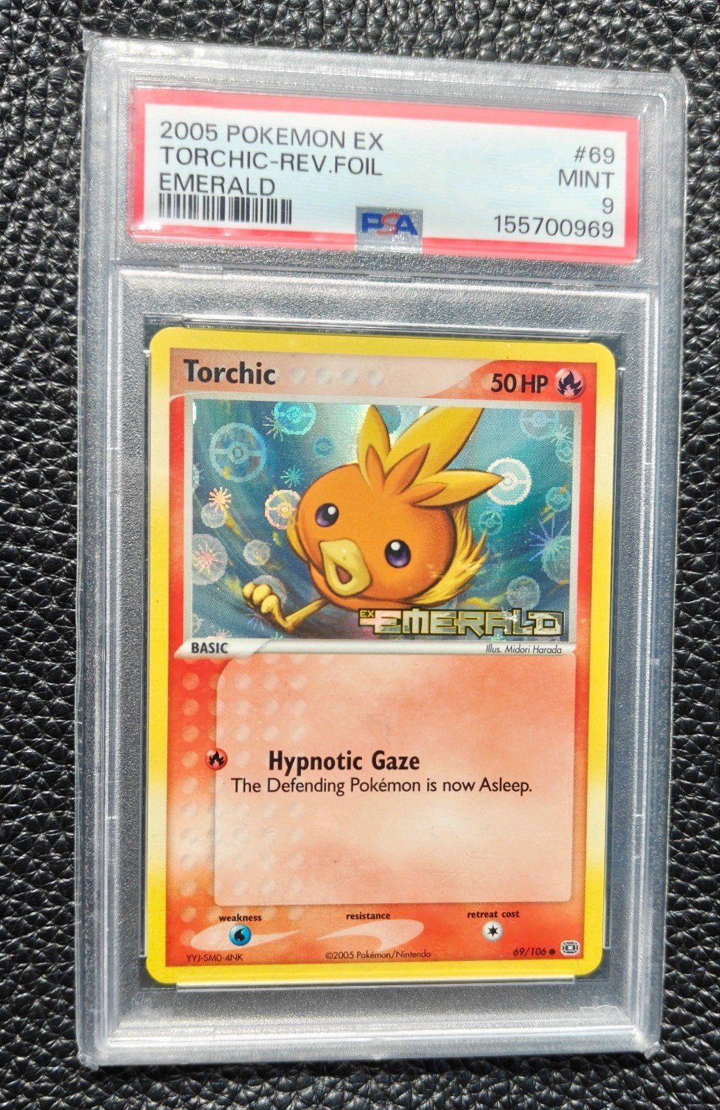 Torchic Reverse Emerald #69 PSA 9

Pokemon TCG PSA, Ophalen of Verzenden