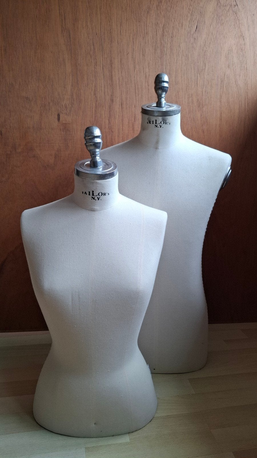 Set van 2 Tailor's N.Y. paspoppen, Ophalen, Gebruikt, Overige typen, Tailor's N.Y.