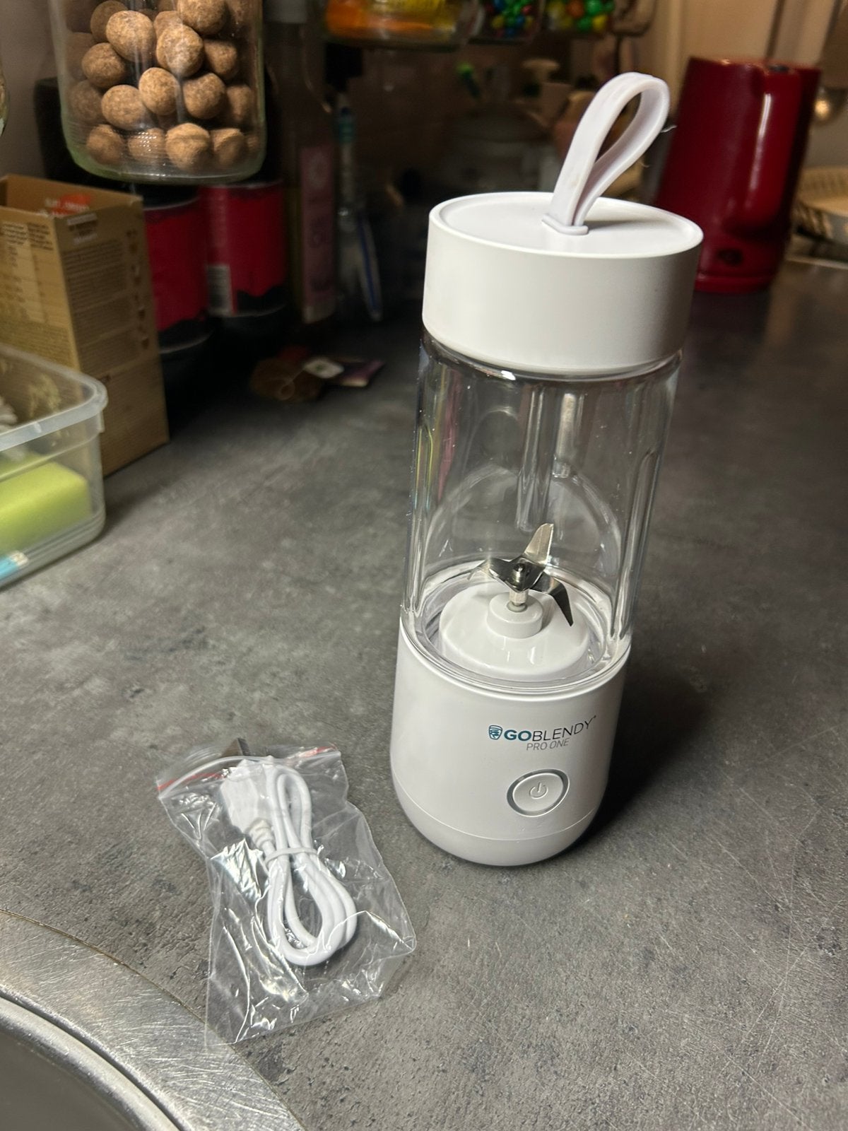 Meeneem en draagbare,en oplaadbare blender, Verzenden, Nieuw, Blender to go