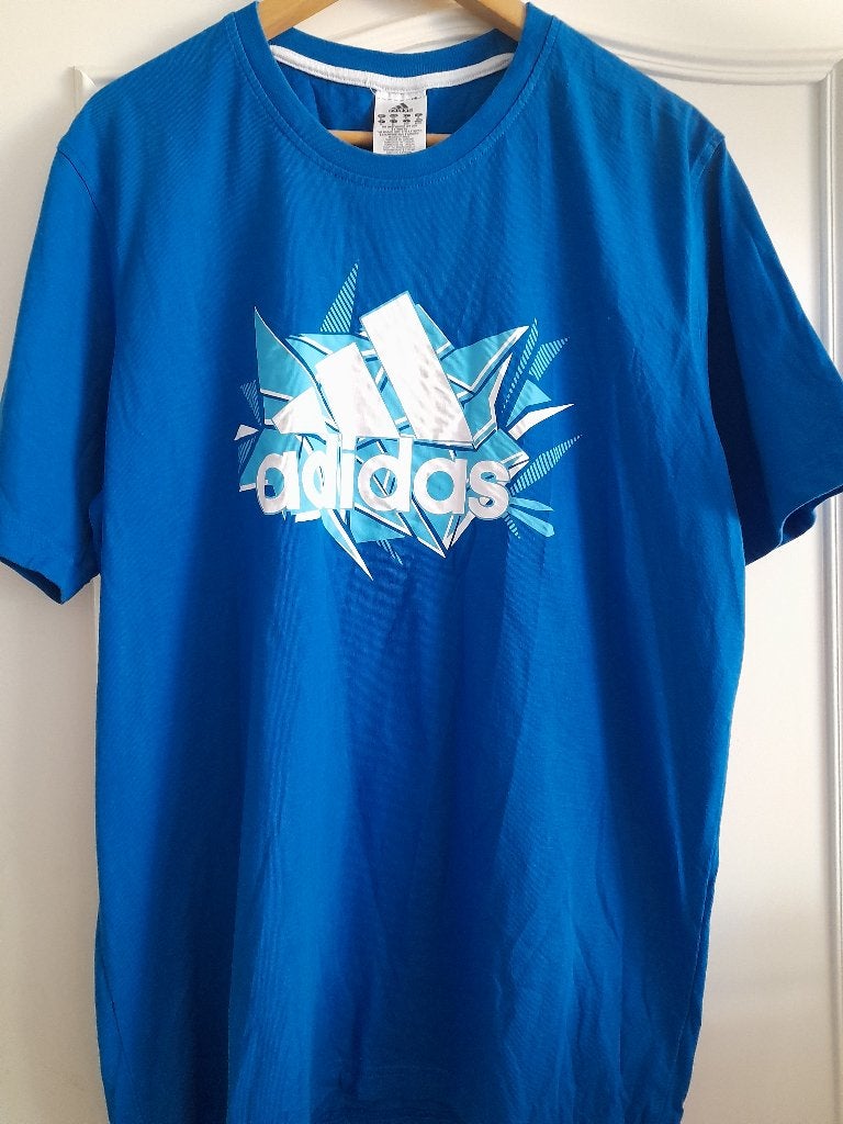 T-SHIRT HEREN xl, Kleding | Heren, Blauw, Maat 56/58 (XL), Ophalen of Verzenden, Zo goed als nieuw