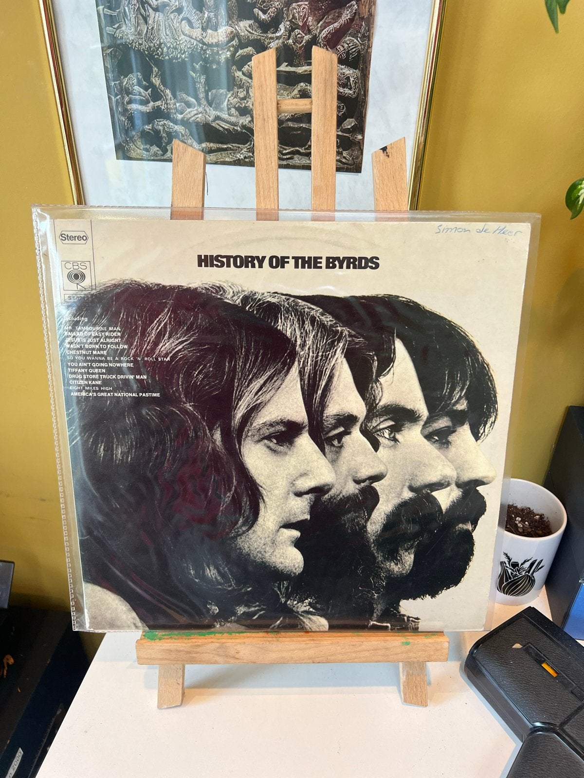 The Byrds - History of The Byrds LP (CBS Stereo), LP, Rock, Gebruikt, Ophalen of Verzenden